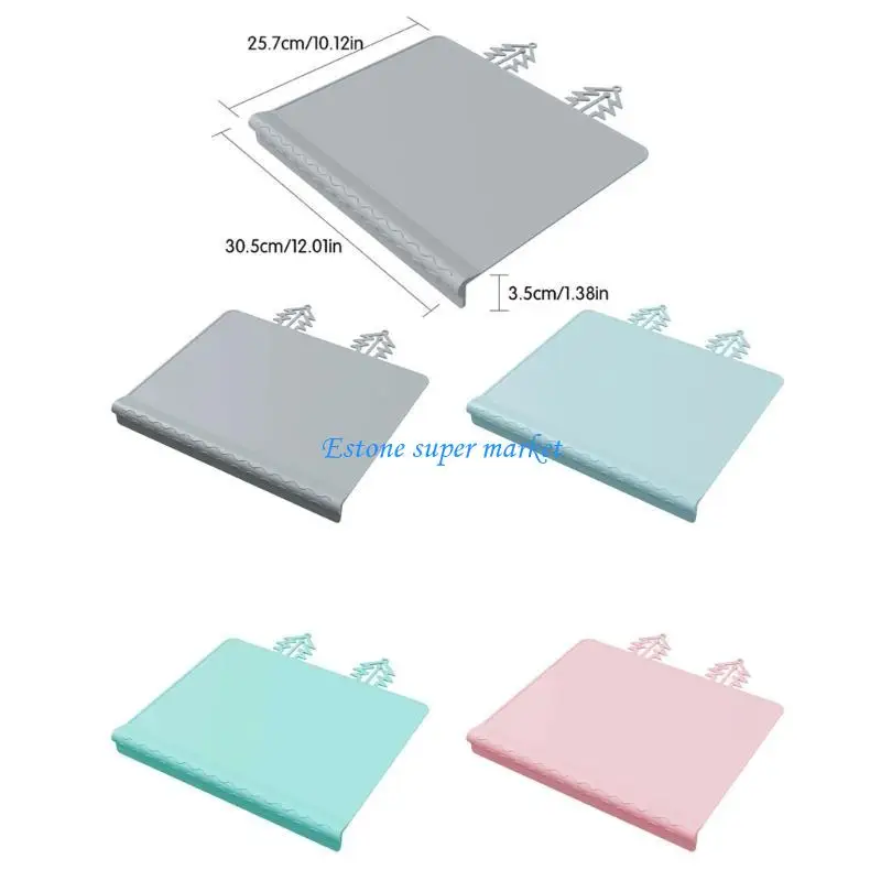 090B แผ่นรองจานอาหารค่ำแบบล้างทำความสะอาดได้สำหรับเด็กวัยหัดเดินแผ่นรองจานสำหรับเด็กทารกแผ่นรองอาหารกันลื่น