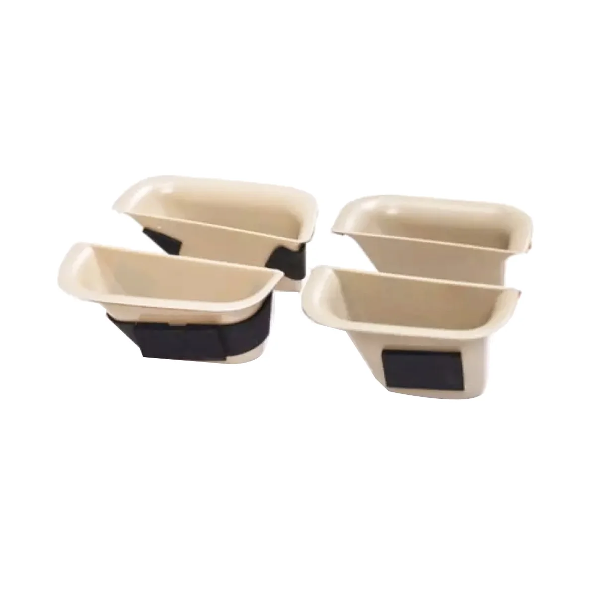 1Set Car Inner Door Holder Armrest Storage Box for Toyota Prado Lexus GX470 2004-2009 Glove Organizer Container Tray