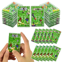 10/20pcs Football Party Favors Maze Game Boys Soccer Theme Birthday Party Decoration Kids Christmas Gift Toy Supplies