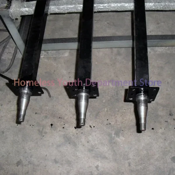 Yacht trailer axle mechanical disc brake trailer parts