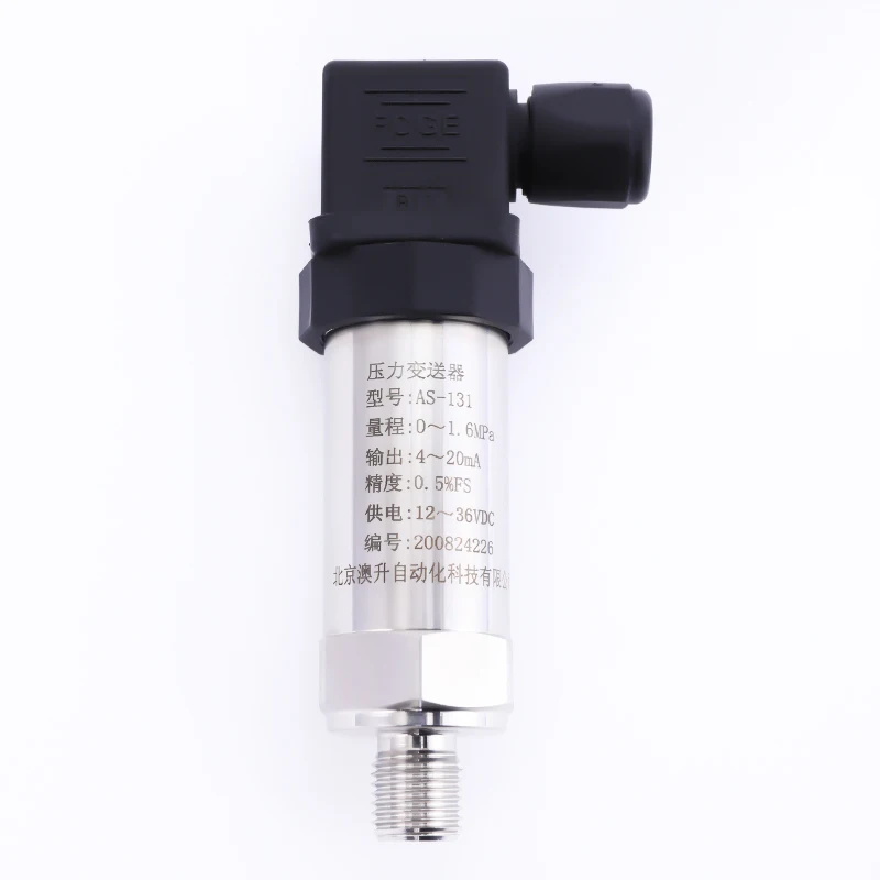 

Weistoll Diffused Silicon Pressure Transmitter 4-20mA, High Precision Digital Pressure Sensor for Industrial Liquid/Gas/HVAC