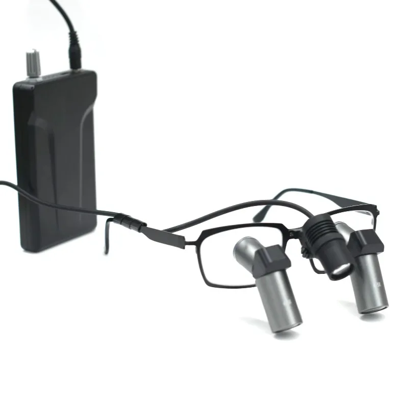 Ergo Deflection Magnifying Glass Dental Loupe Ergo TTL 6.5x Medical Loupes  for Dental  Neurology, ENT Veterinary Surgery