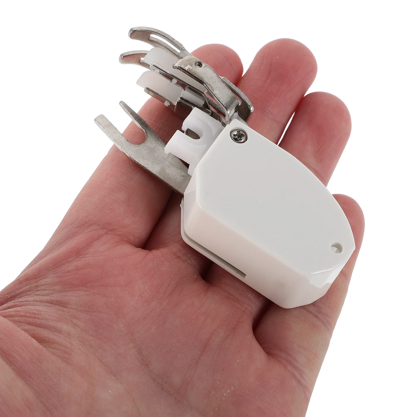 

Thick Fabric Pleating Presser Foot Guide Bar for Home Sewing Machines Metal Rolled Hem Hemmer Edge Folding Sewing Machine