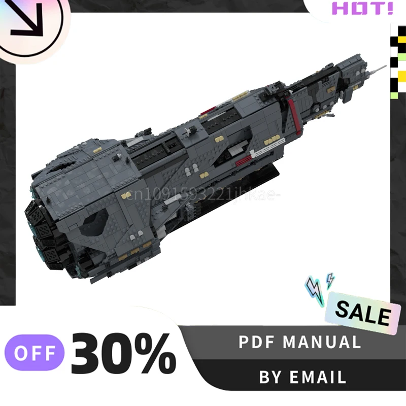 [5404PCS]Customized MOC Cosmic Epsilon C-709 Creative Building Blocks Set STEM Educational Toys DIY Construction Model Kit Gifts