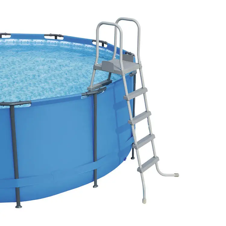 

84Cm 107Cm 132Cm Swimming Pool Double-Sided Escalator Swimming Pool Supporting Equipment Climbing Ladder Pool Ladder
