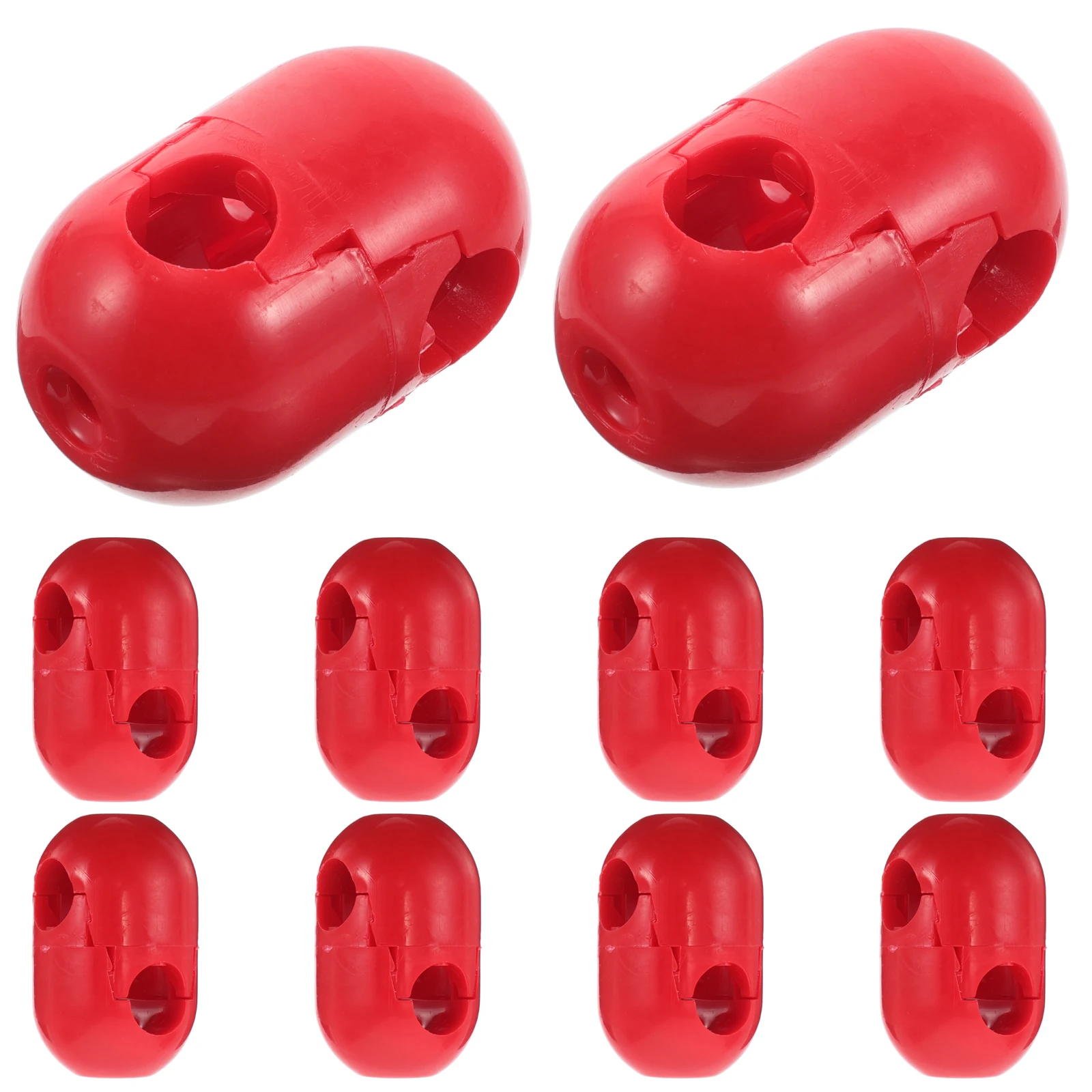 

10 Pcs Climbing Net Rope Buckle Outdoor Activity s for Accessories Multifunctional 's Swivel Plastic