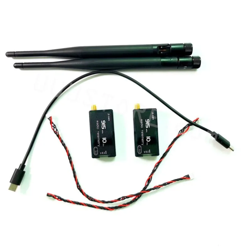 10KM XROCK 3DR 무선 텔레메트리 모듈 500mW 915Mhz 433Mhz 공중 지상 교환 가능 APM PIXHAWK Pixhack RC 드론용