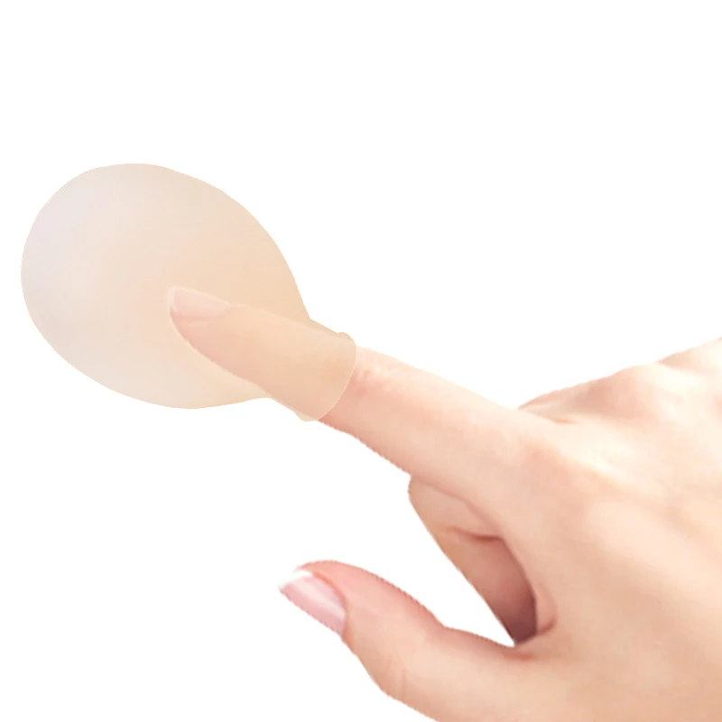 2개입 손가락 얼음 압박 랩 감염 방지 부드러운 손발 관리 도구 실리콘 방수 손가락 발가락 커버