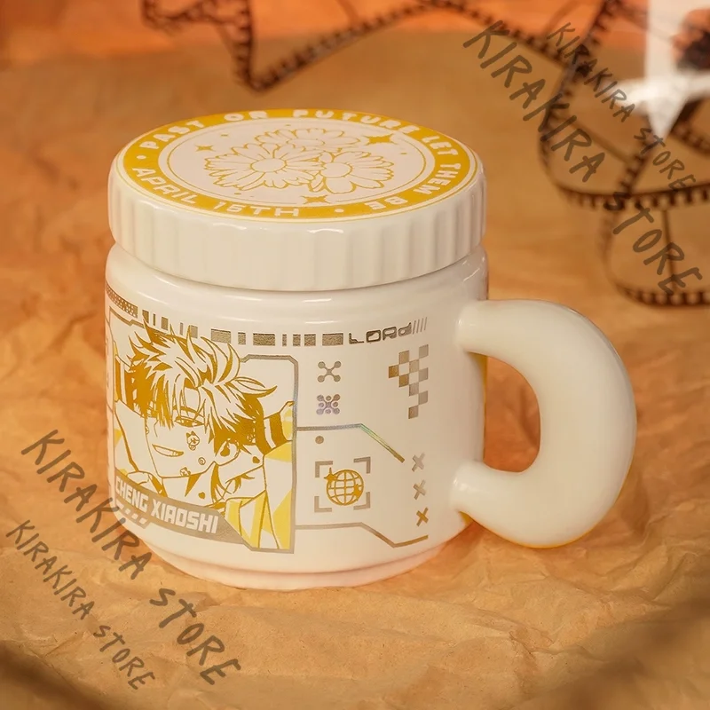 

Link Click Cosplay Ceramic Mug Watter Milk Cups Lucas Charles Jo Genuine Peripheral Drinking Kawaii Christmas Gift Ornaments