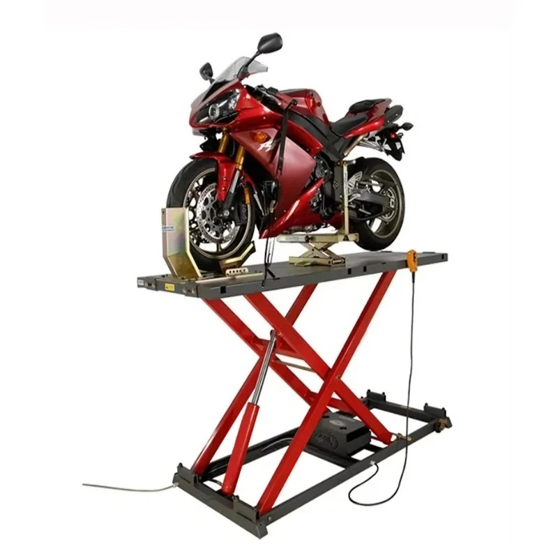 Piattaforma elevatrice idraulica elettrica per moto Strumento di sollevamento per auto per carichi pesanti Uso in garage ​