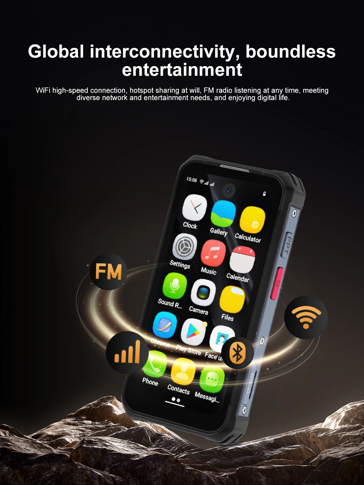 SERVO TANK500 4G Android Mini Rugged Smartphone 6GB+128GB 2 SIM Face Unlock 3.88 inch 3000mAh 13MP Camera Waterproof Smart Phone