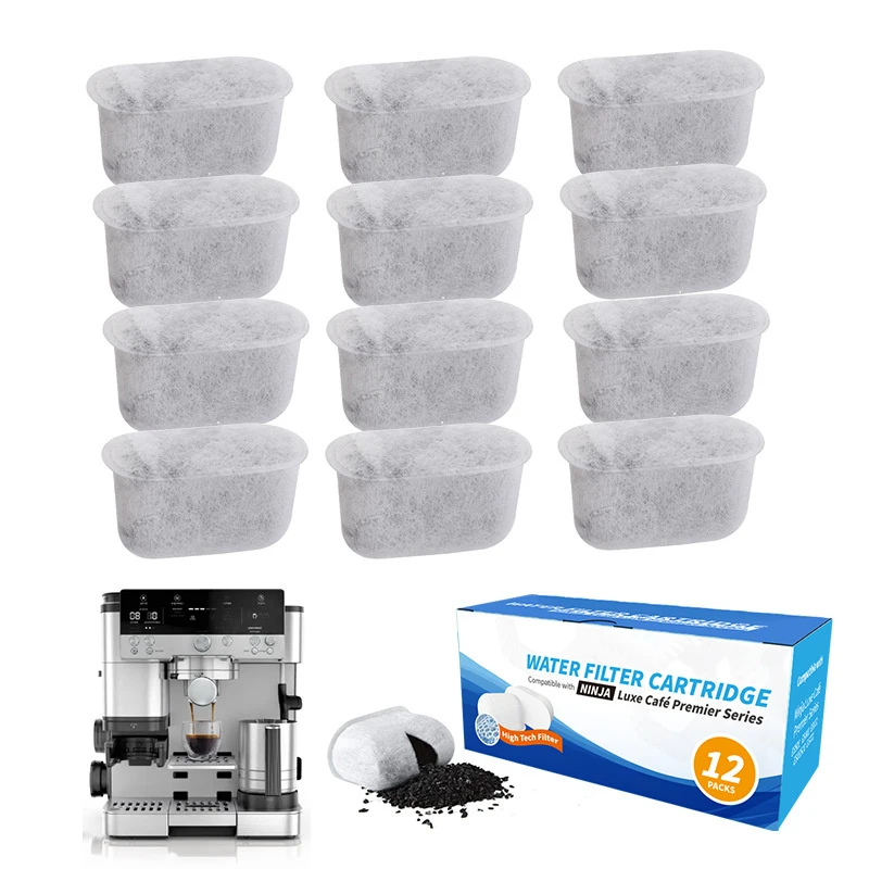 

Replacement Charcoal Water Filter for NINJA ES601 Coffee Maker – Non-Woven Fabric Activated Carbon – Compatible with Part 655