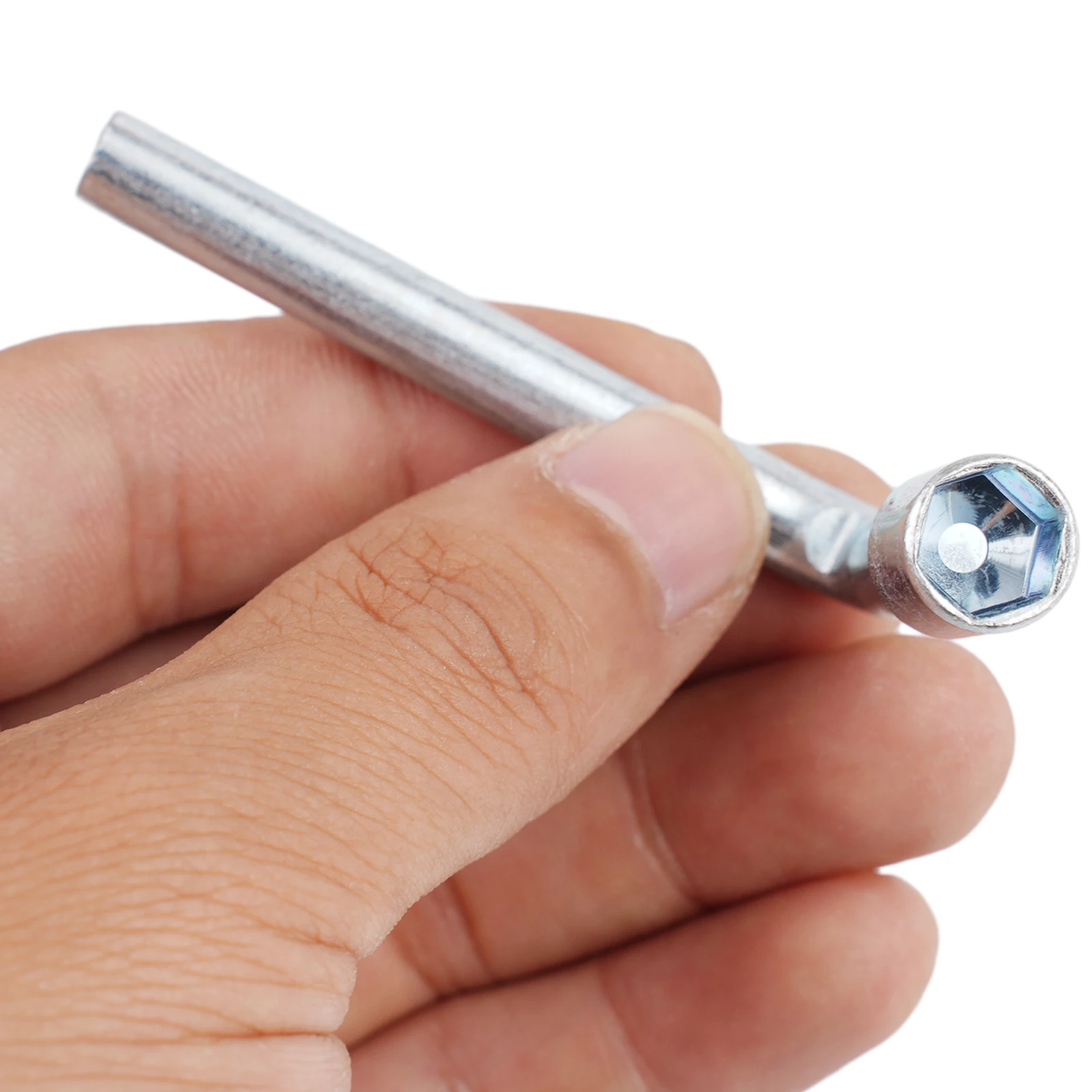 L Shaped Socket Wrench Hex Key Hexagonal High Quality Plumber Key Silver 7/8/10/12/13/14mm Tool Triangle Wrench 1 Pcs