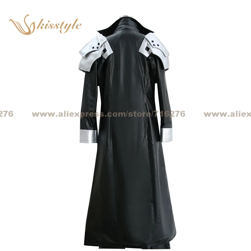 Kisstyle Fashion Final Fantasy VII Sephiroth Uniform COS Clothing Cosplay Costume,Customized Accepted