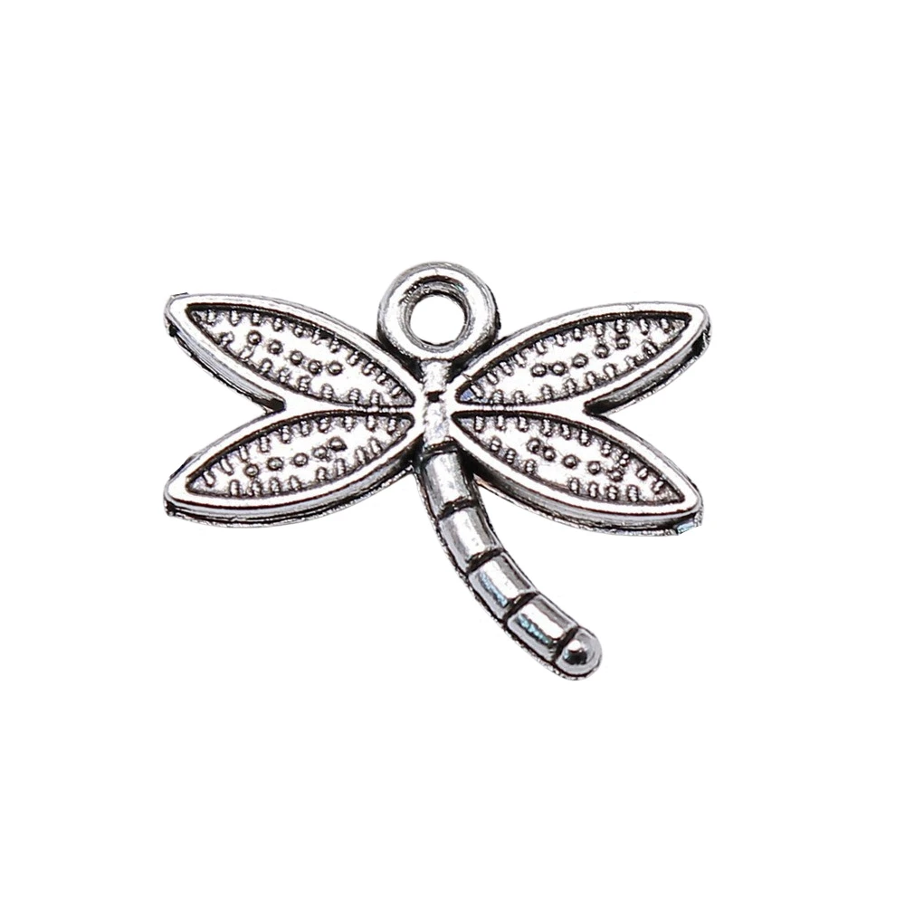 Bag Charm Dragonfly Charms Jewellery Making Supplies 18x14mm 20pcs