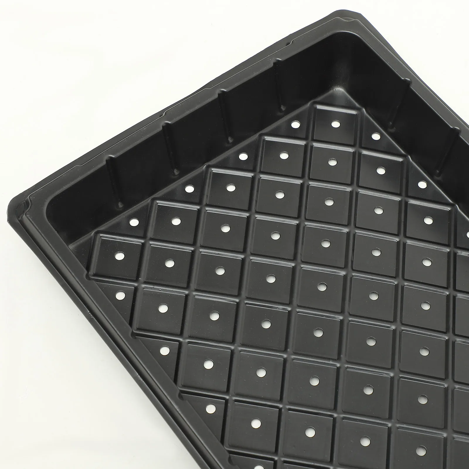 

5pcs Reusable Seedling Trays 1020 With Holes Durable Germination Tray For Garden Nursery Indoor Plant Growing Starter Plastic
