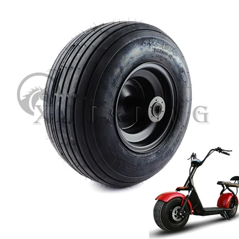 Motorcycle 8 inch vacuum wheel 18x9.50-8 225/55-8 Tubeless tire disc brake hub for Chinese Harley bike electric scooter parts