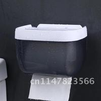 NEW Wall Mount Tissue Holder for Bathroom Storage Box Punch-Free Home Supplies Phone Rack Case Toilet Paper Holder Waterproof