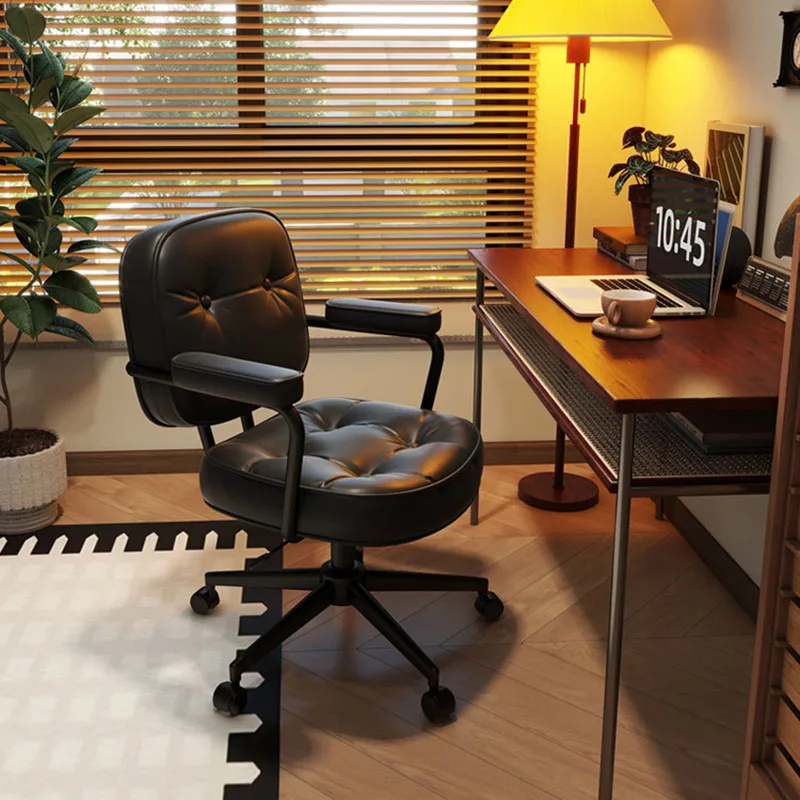 

Computer Ergonomic Office Chair Backrest Conference Designer Luxury Office Chair Swivel Modern Sillas De Oficina Home Furniture