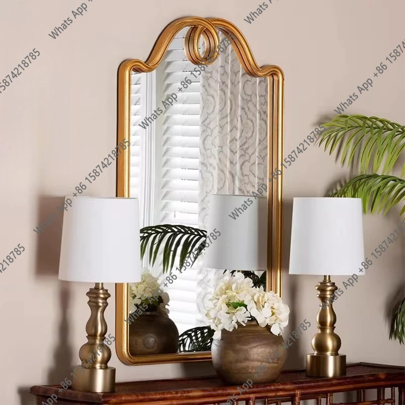 Floor-to-ceiling creative comb makeup decorative mirror transformation window countertop sticker wall style