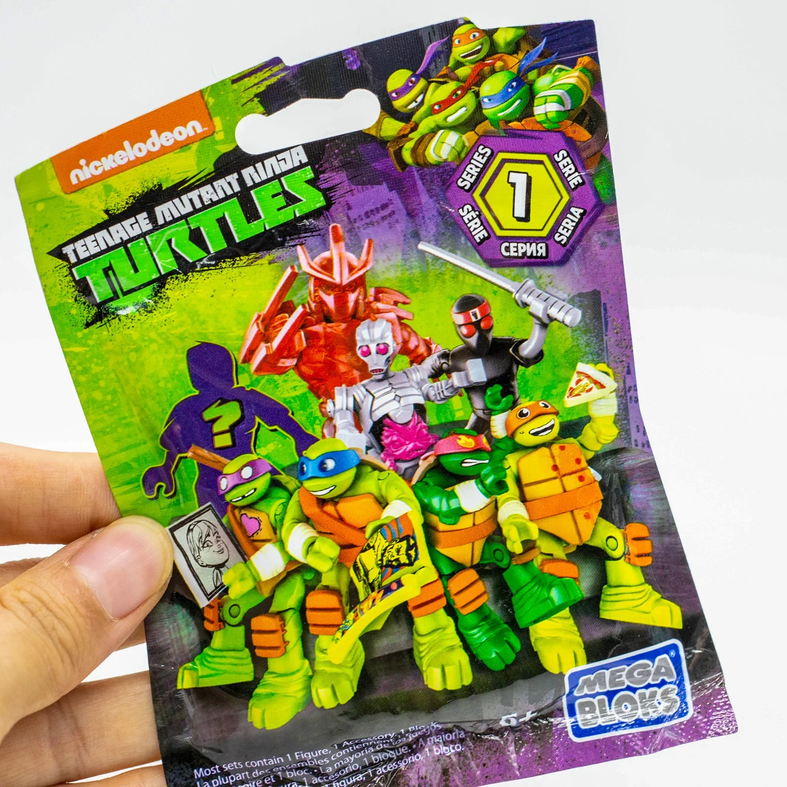 

Teenage Mutant Ninja Turtles Series 1 Blind Bags Assembly Model Anime Figures Dolls Toys Collect Ornaments