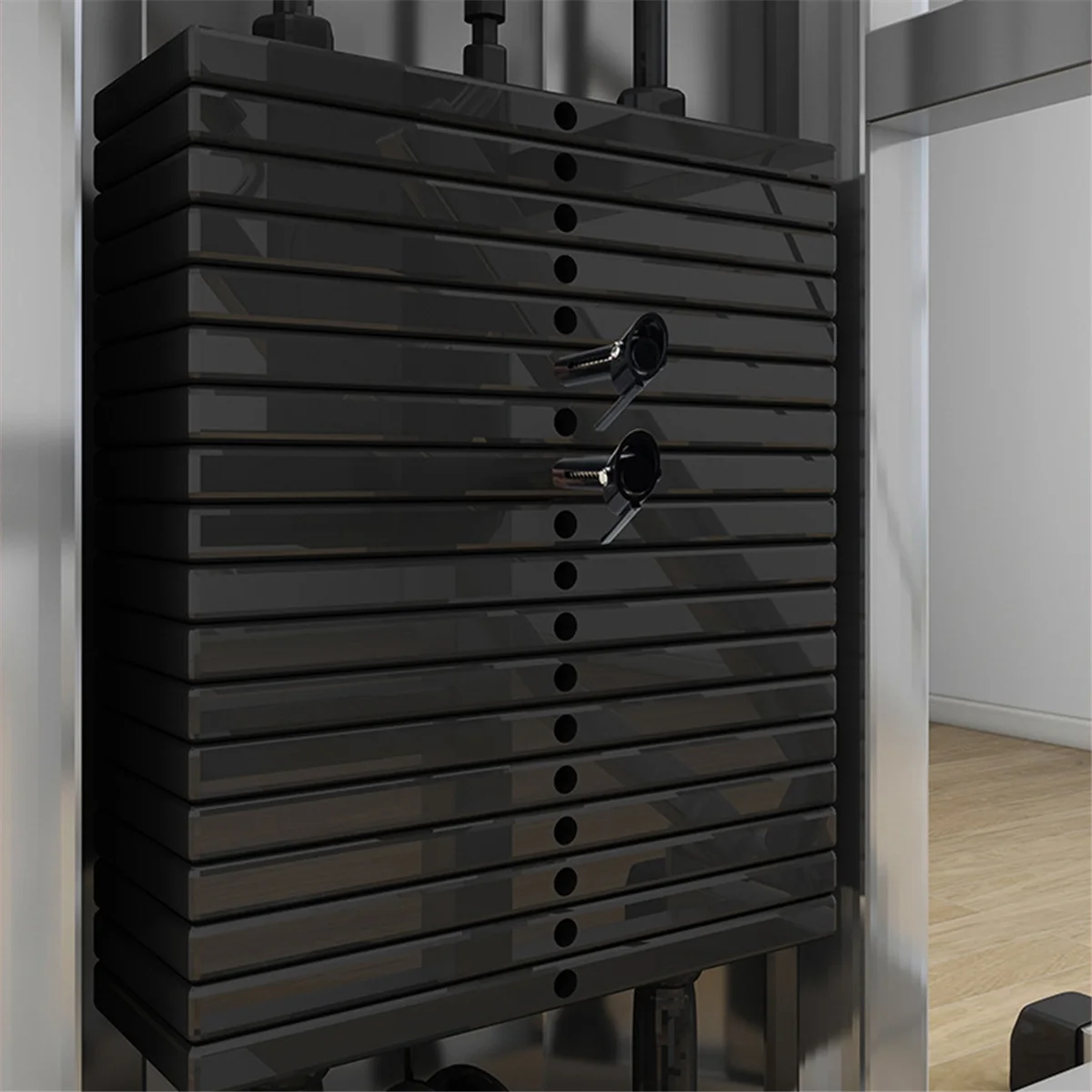 QA88X معدات الصالة الرياضية العالمي الوزن كومة دبوس متعدد الوظائف تحميل الوزن دبوس الصالة الرياضية مجموعة انخفاض أجزاء الوزن