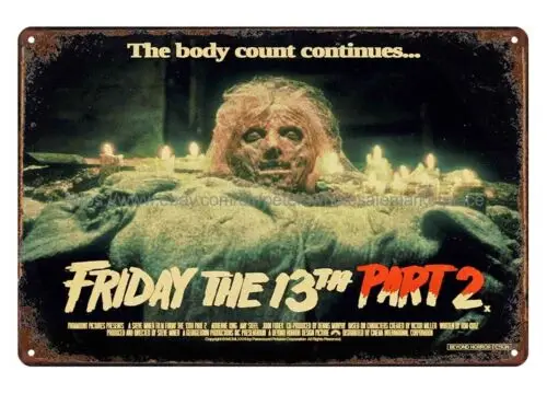 country decor  part 2 horror movie poster metal tin sign sign
