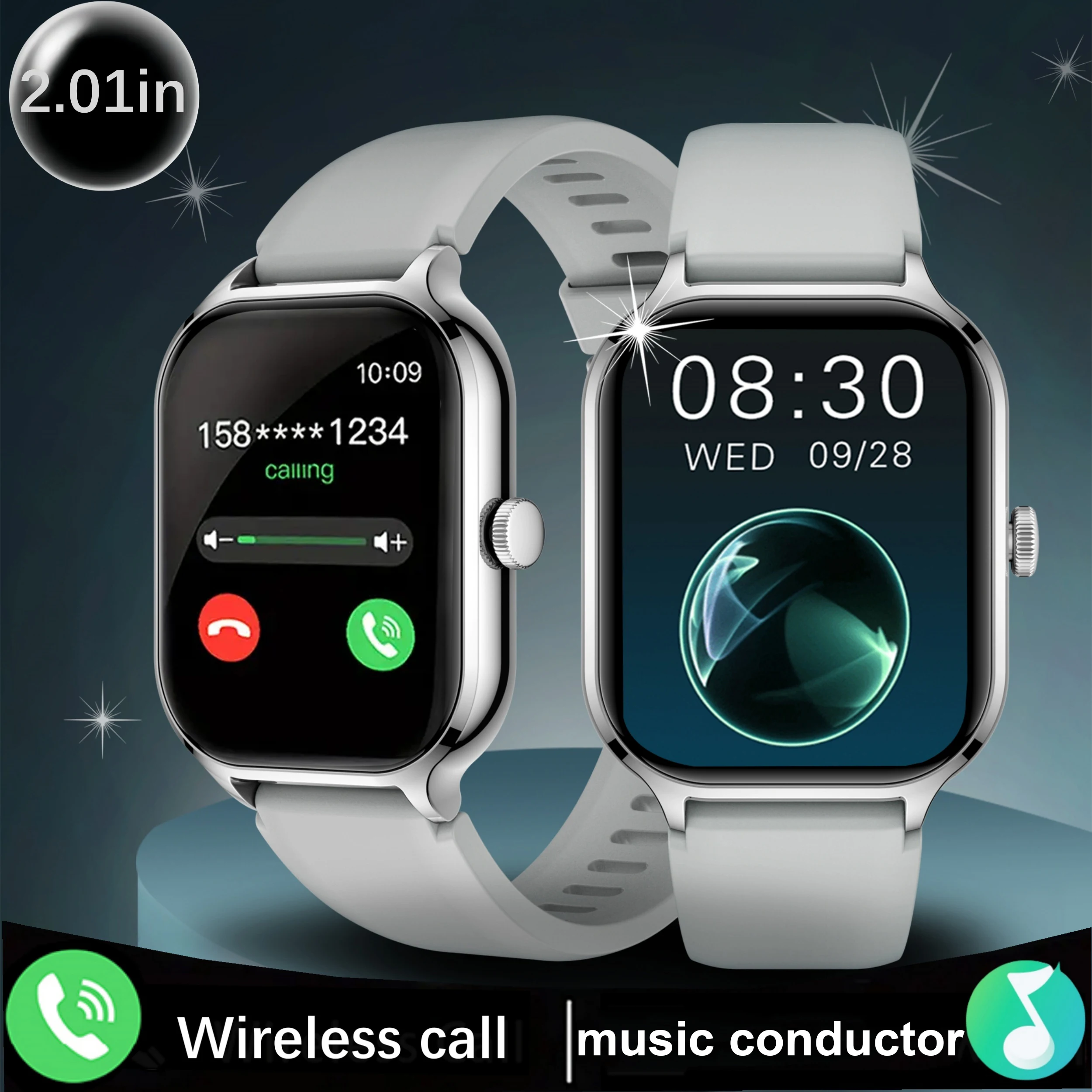Smart Watch with Wireless Calling and Multi Sport Mode