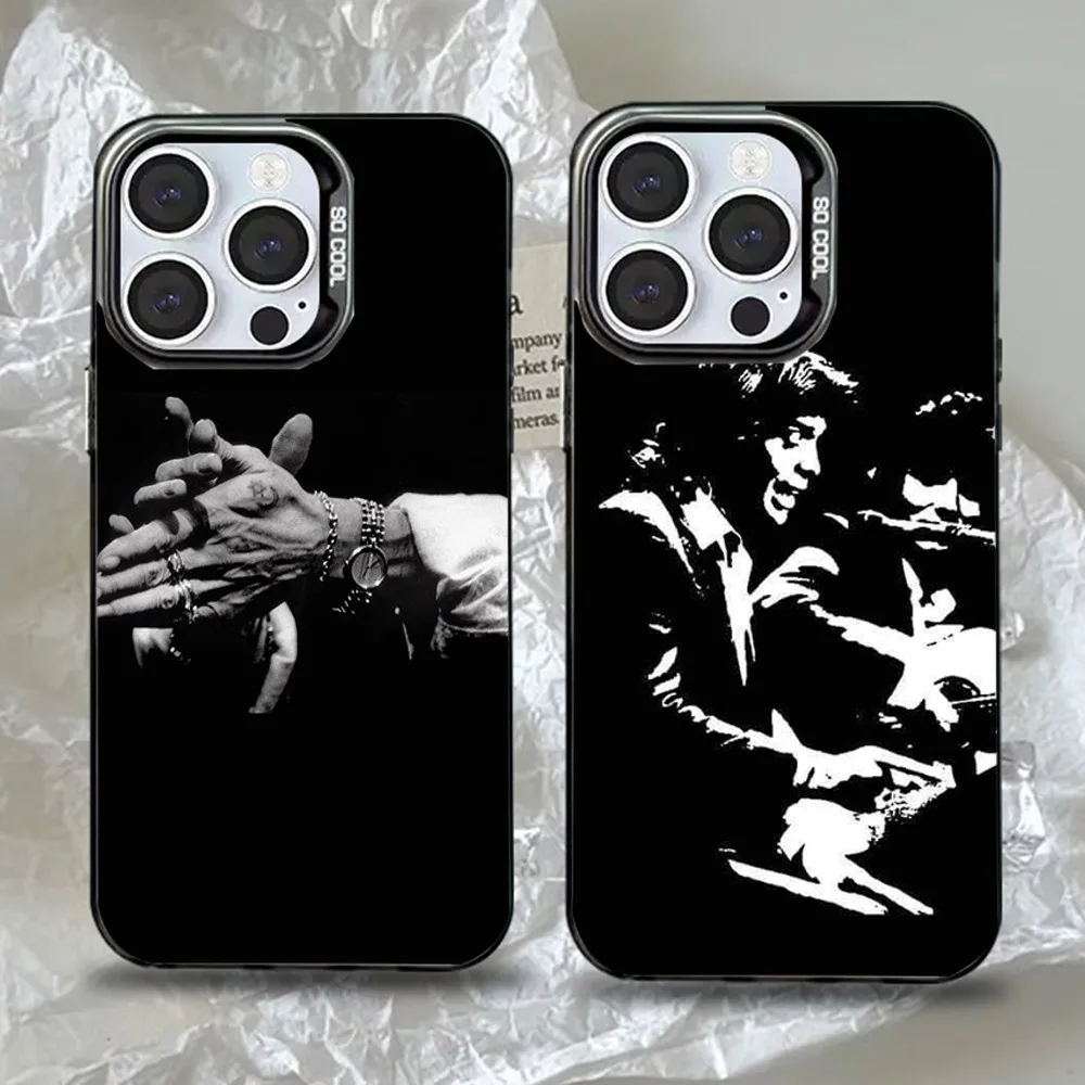 

C- Camaron De La Isla Phone Case For iPhone 16,15,14,13,12,11,Pro,Max,Plus,Mini,XS,SE Anti Fall Black Matte Hard Bumper