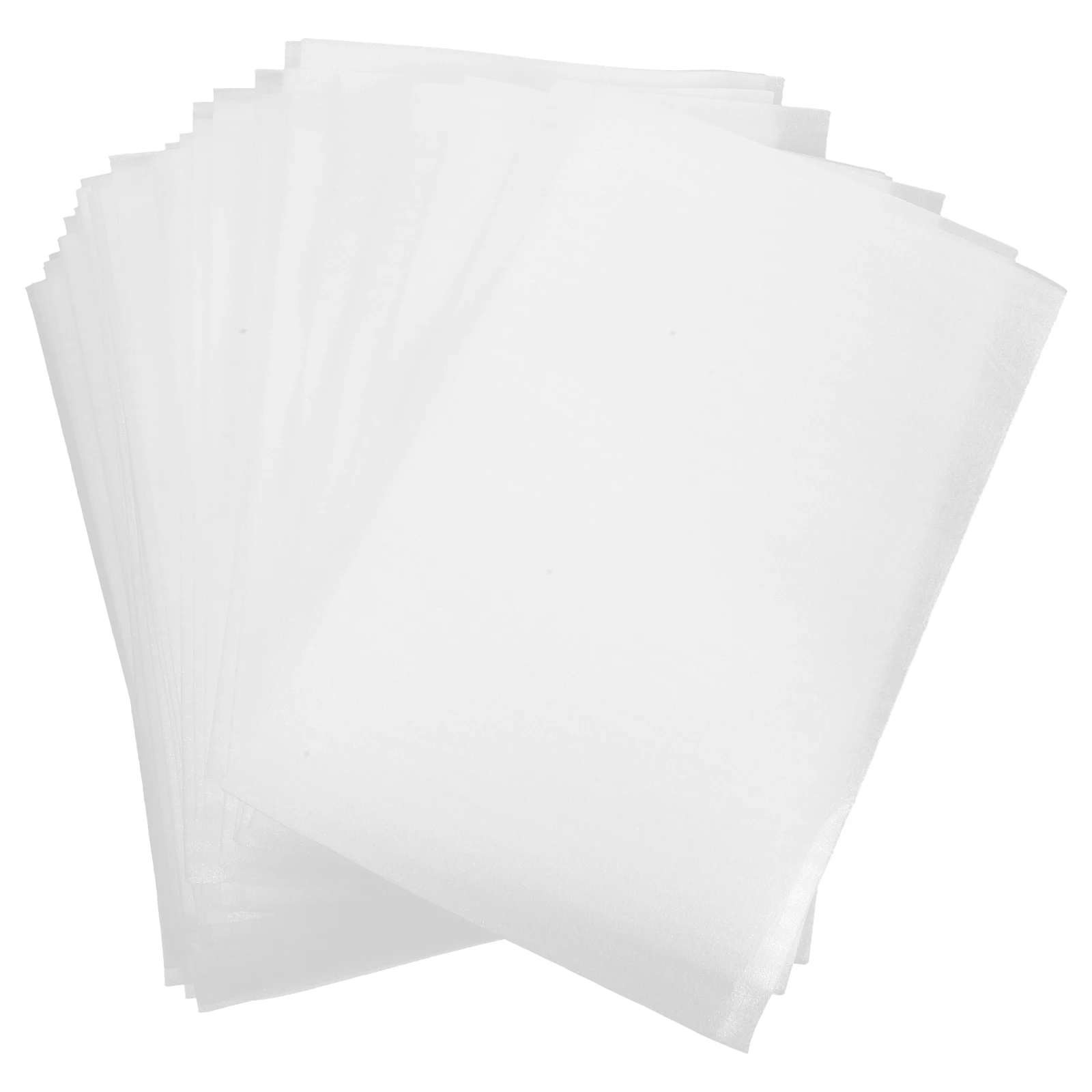 100pcs Shockproof Foam Bags EPE Material Reusable Storage Packing Shipping Supplies Protective Glassware Plates Office Binding