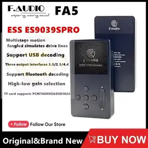 F.Audio FA3S Music Player HiFi Lossless DSD MP3 Player 2.4''Display Dual  CS43198 - AliExpress