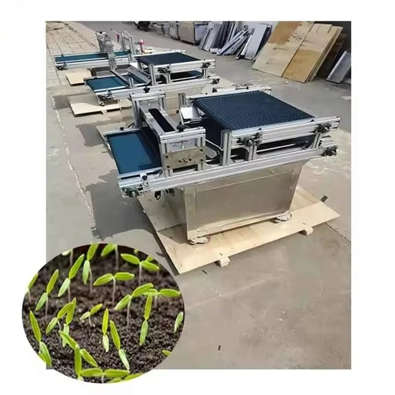Automatic vegetable seedling tray sowing seed treatment processing machine