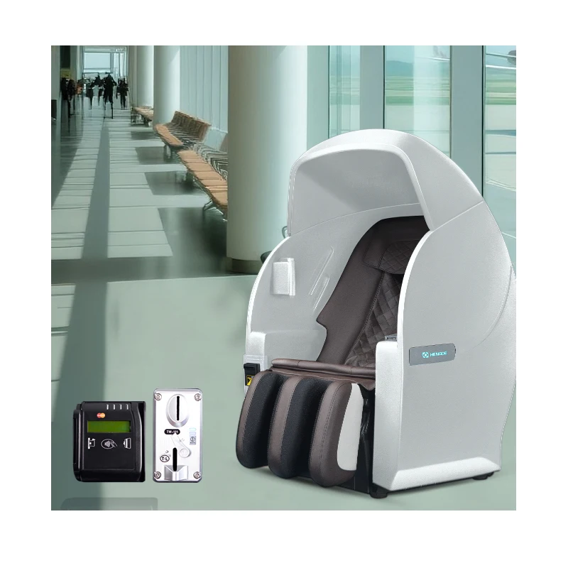 2025 NEW Factory Price Zero Gravity Coin Bill Credit Card Commercial Heating Function Vending Massage Chair Massage Lounger