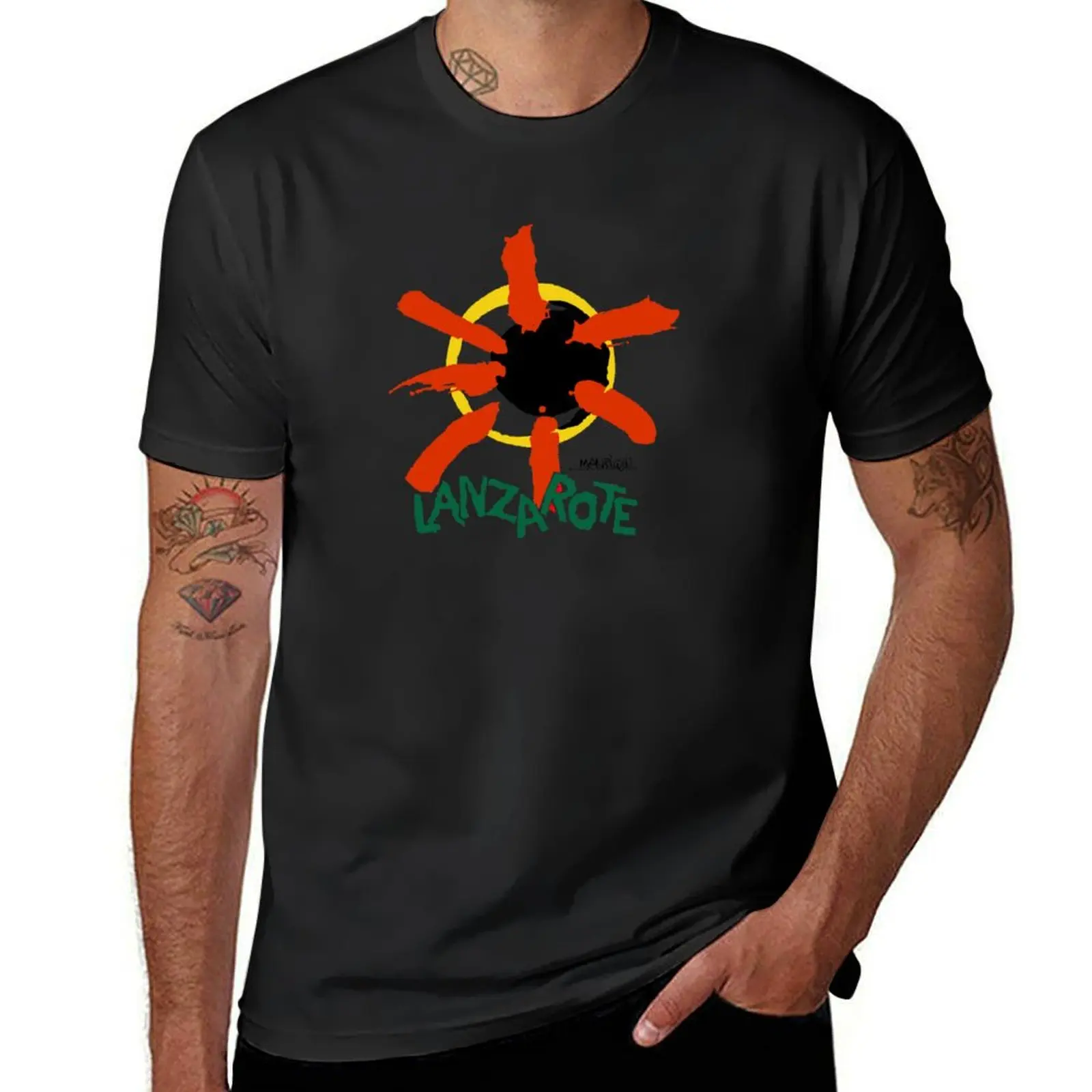 Lanzarote - Spain T-Shirt customizeds summer clothes plus size tops mens graphic t-shirts hip hop