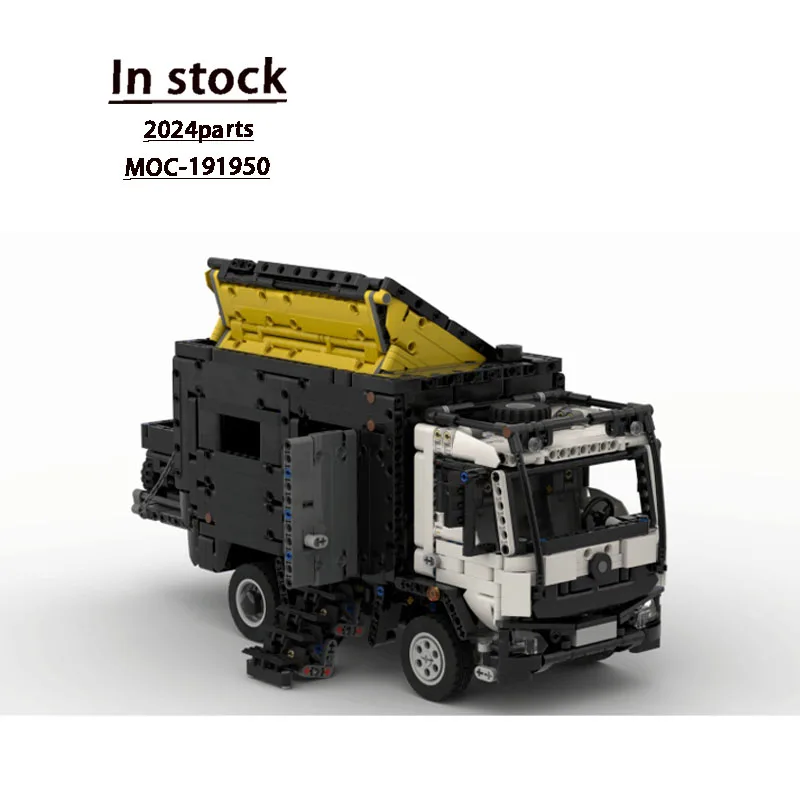 

MOC- 191950 Строительный блок для кемпинга на открытом воздухе, модель 2024, деталиMOC, креативные строительные блоки для мальчиков и детей на день рождения, игрушка в подарок