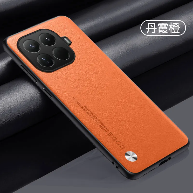 Per Xiaomi 15T Pro Custodia New Fashion High-end in pelle tinta unita satinata anti-caduta Custodia per Xiaomi 15T Antiurto Funda
