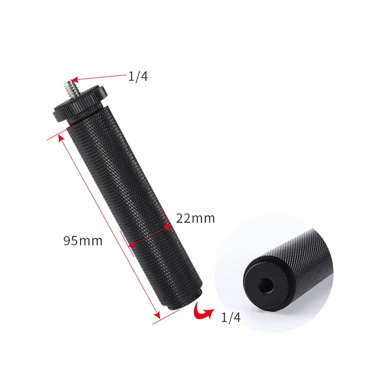 New Conversion Screw Extended Handle Photography Nut Screw 1/4 To 3/8 5/8 Inch Camera Microphone Stand Accessories For GoPro