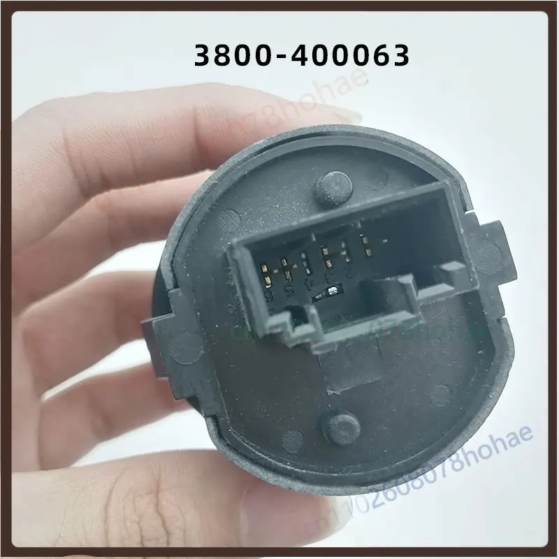 Headlight Mode Overload Fuel‑Saving Knob Switch 3800‑605063‑400063 For Hongyan Jieshi Truck Spare Part