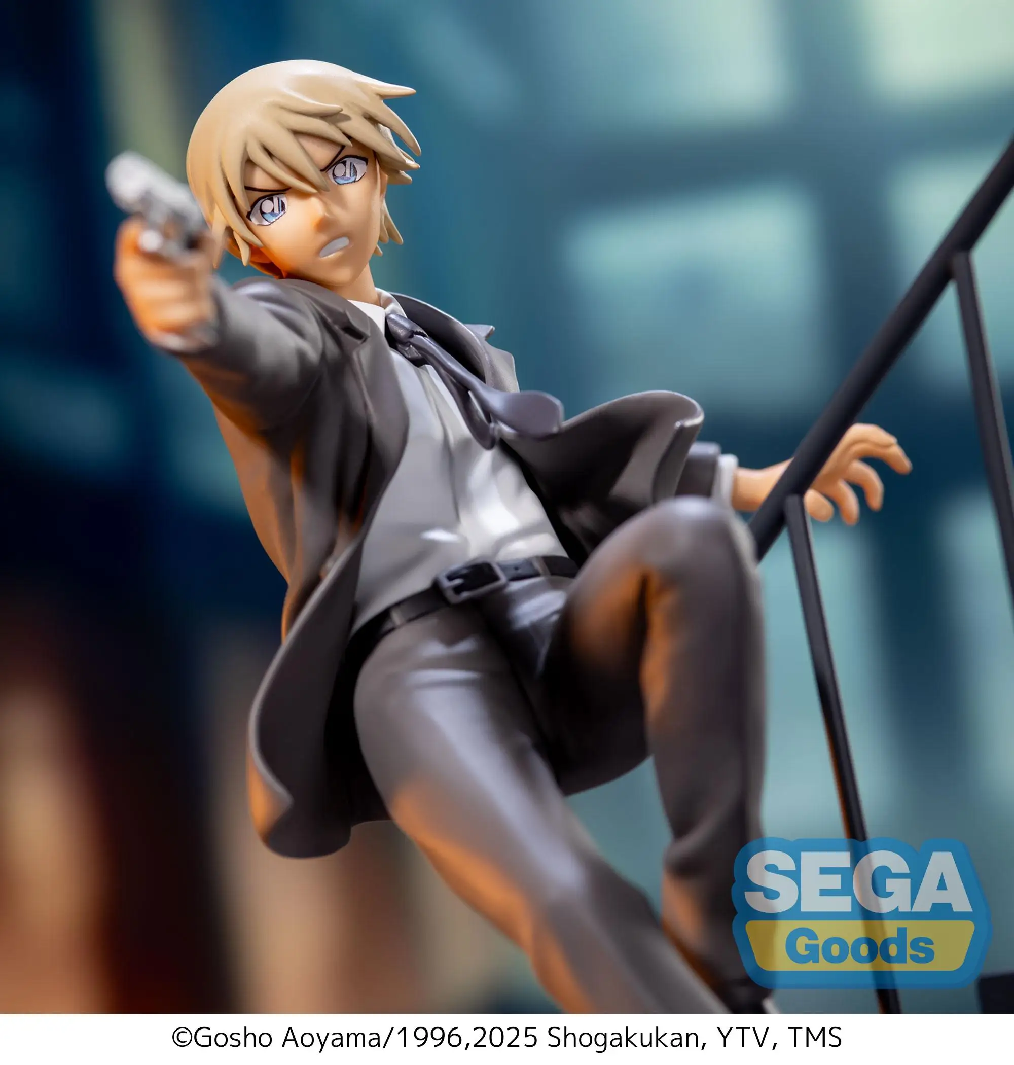 Asli Sega Luminasta Detektif Conan Rei Furuya Anime Action Figure PVC Mainan Model Gambar Kolektor Figurine