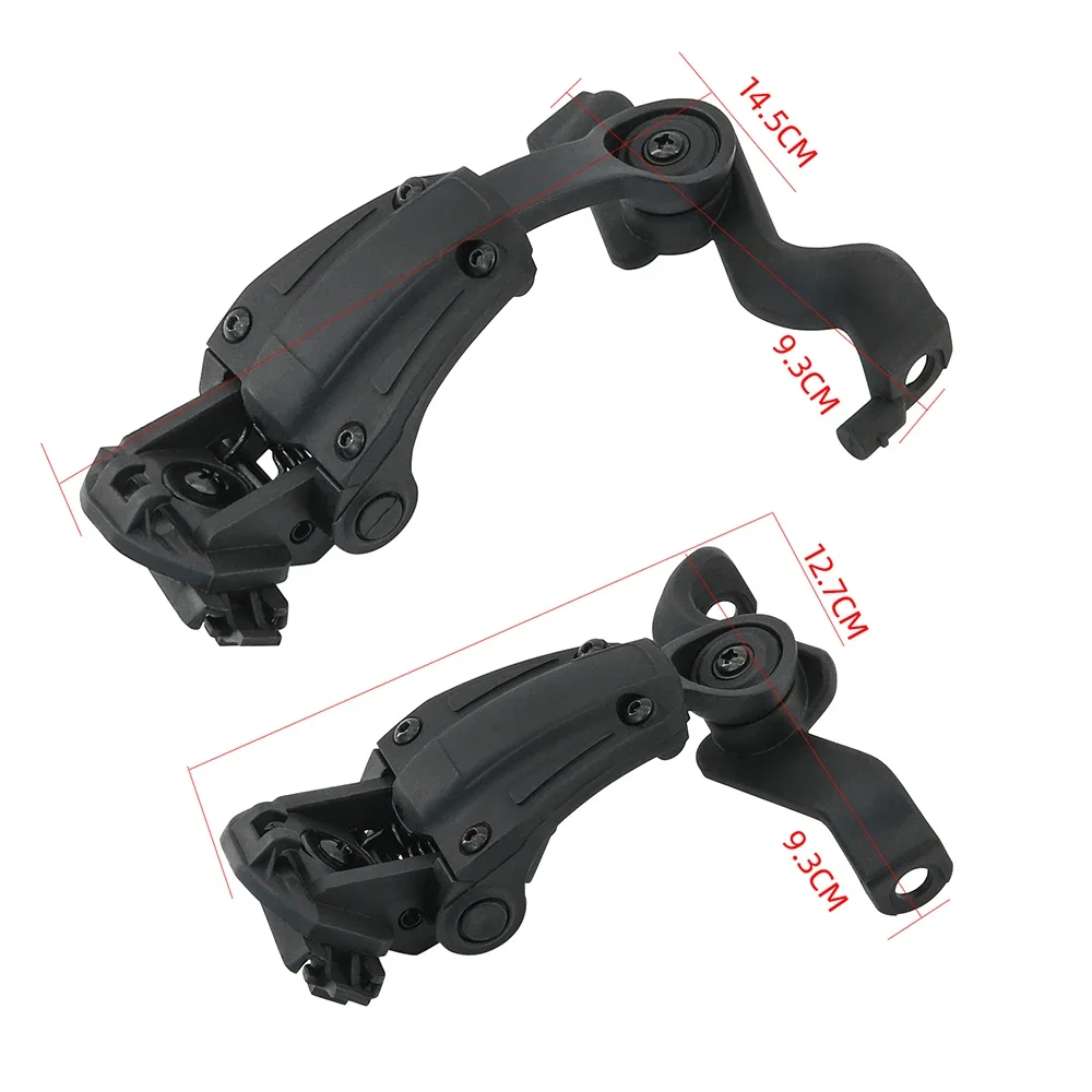 Tactical Headset M32 Earmuff ARC Rails Adapter Attachment Kit for EARMOR M32 / M32H-MOD3 Electronic Anti-Noisy Shooting Earphone