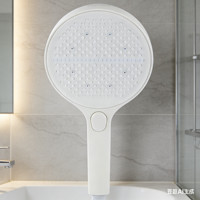 High-Pressure Showerhead Set Handheld Spray Gun with AntiClogging Nozzle, Low Water Pressure Solution, Easy Install for Bathroom