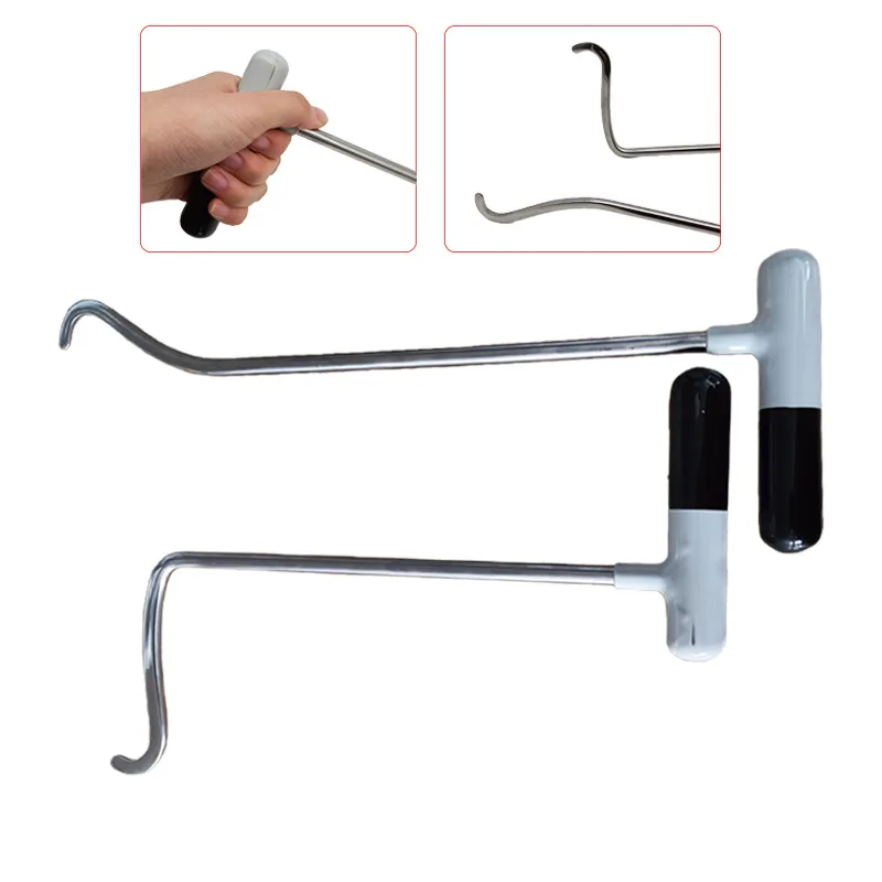 أداة إصلاح دنت السيارة، مجموعة خطافات صغيرة مكونة من 5 قطع، حفرة مقعرة ومحدبة، رافعة استرداد الطلاء غير التالفة #5