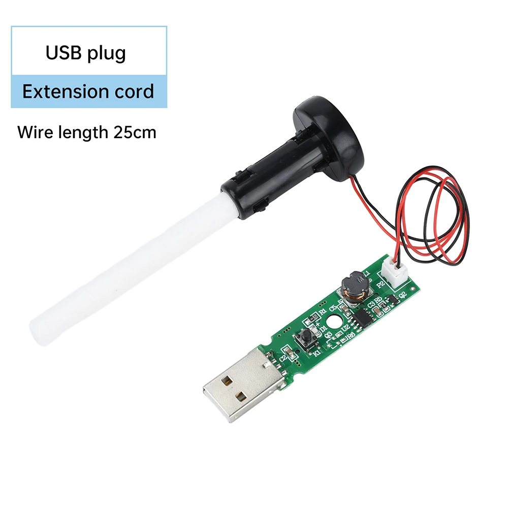 Single Spray Humidifier Module Air Plant Humidifier Atomization Drive Circuit Board USB Mini Mist Atomizer Sheet Oscillating