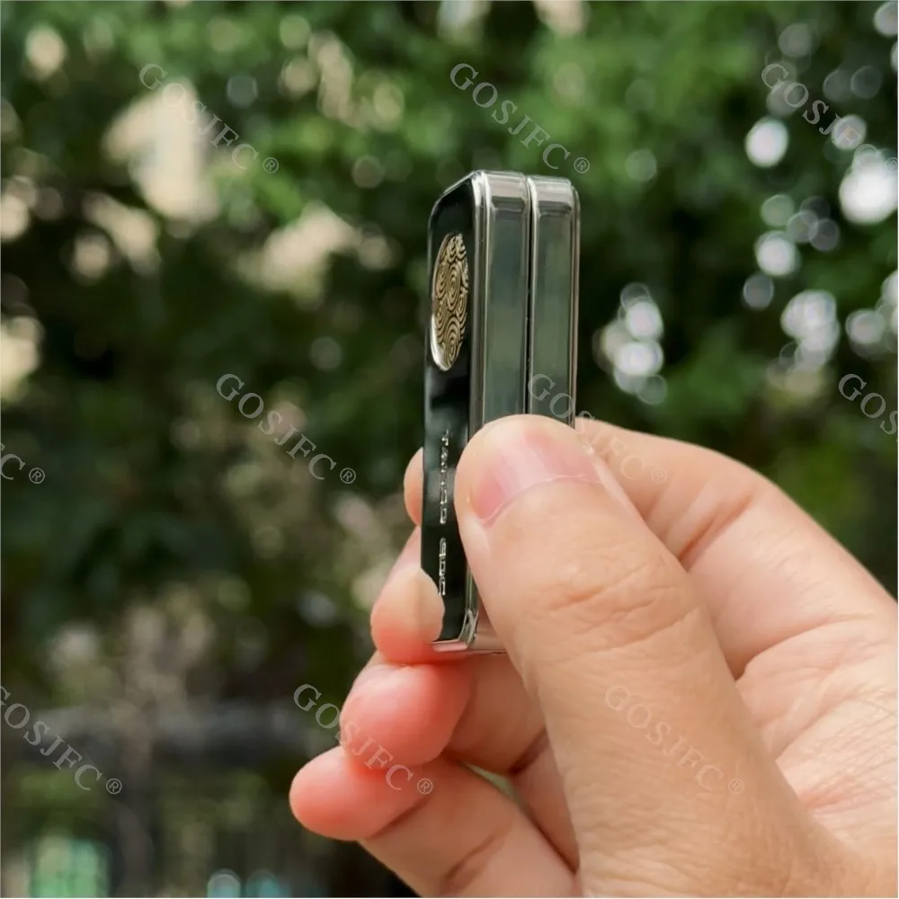 TANGO EDC Titanio Lucidatura Meccanica Push Slider Metallo Giocattolo Antistress Agitarsi Giocattoli per Adulti