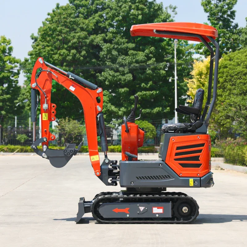 New Product Launch Mini Excavator 1.2 Ton EPA Farm Used New Crawler Digger Kubota Engine Small Excavators 1 Ton Customization