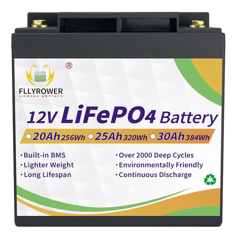 New 12V 20Ah LiFePo4 battery Lithium iron phosphate 12V 24V LiFePo4 Child Scooter Marine Rechargeable Battery