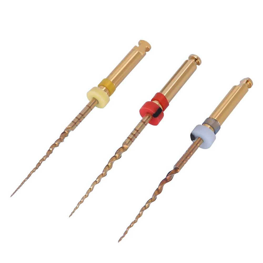 AZDENT 5 Boxen Dental Endodontie Wurzelkanal Dateien Niti Endo Datei 25mm X1 X2 X3 Motor Verwenden 3 teile/schachtel – Detail 5