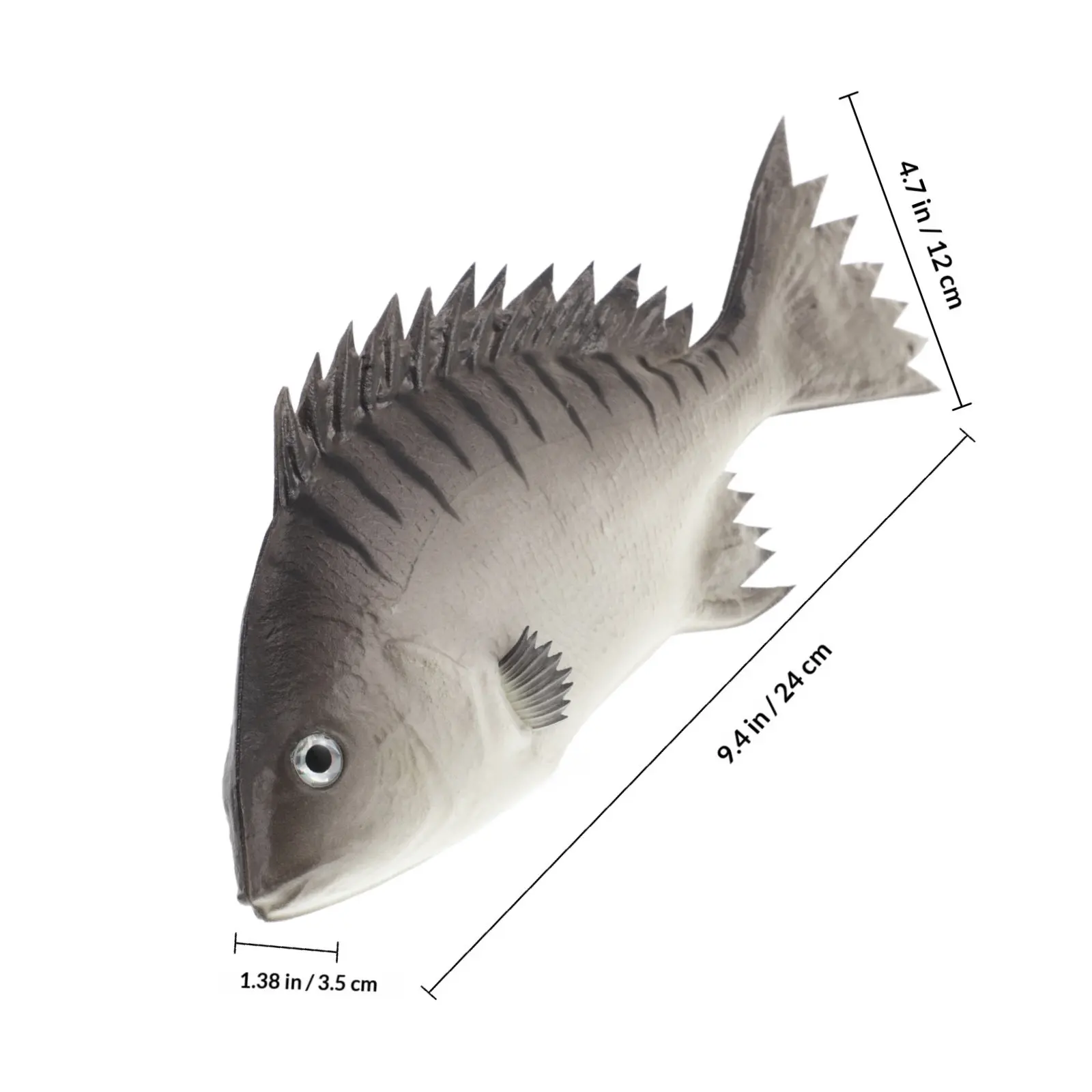 Realistic Artificial Fish Toy Small PU Simulation Fish Model Educational Party Favor Photography Prop Decor