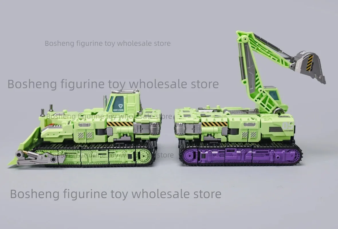 [มีสินค้าในสต็อก] ของเล่นแปลงร่าง GLA-05 GLA-06 Giant Legion Heavy Builder Excavator Bolldozer Devastator แอ็คชั่นฟิกเกอร์