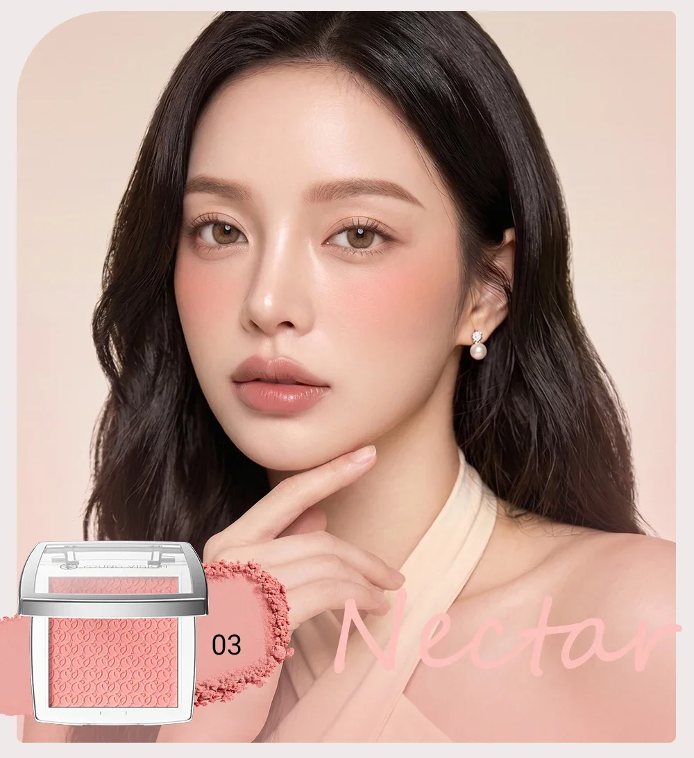 Palette de blush mat velouté texture ultra fine pour le teint_voghion.com